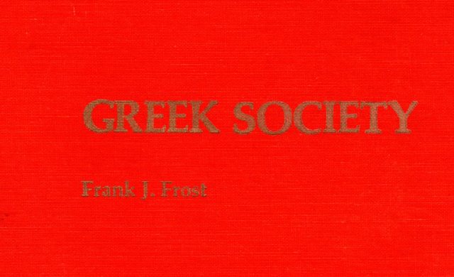 Greek Society, Frank J. Frost, Greek Culture