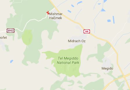 Google Maps, Tomb Location, Route 6953, Megiddo, Google Maps