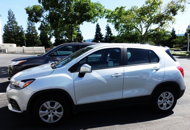 Test Drive, Chevy Trax, Courtesy Vehicle, Silver Trax