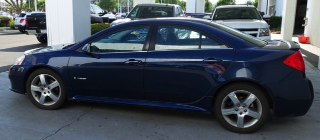 Pontiac G6 GXP, Blue Car, Auto Work