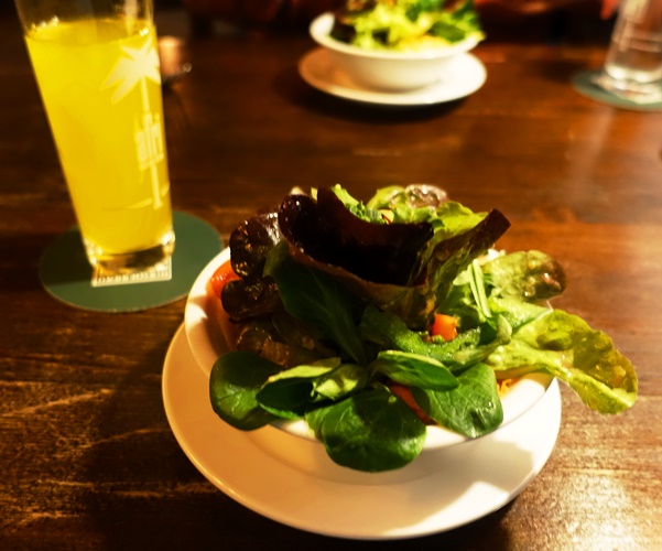 Dinner Salad, Vegetable salad, Aalen Bierhalle