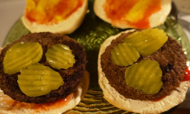 Basic Burger, National Burger Day, Ketchup, mustard, pickles