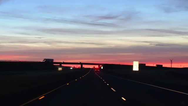 Overpass, silhouette, Red Sky, Sunset