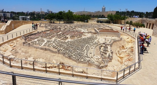 Jerusalem Model, Israel Museum, Jerusalem