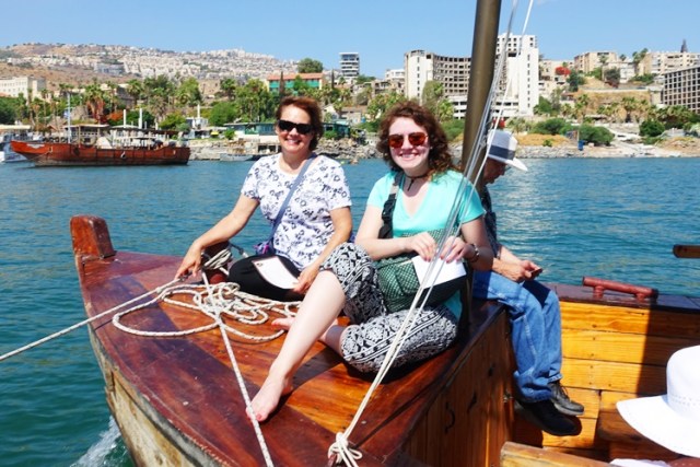 Boat on Sea of Galilee, 1st Century Replica
