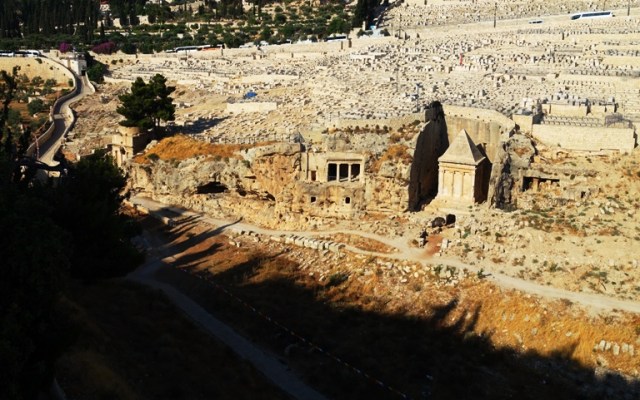 Kidron Valley, Jerusalem, Tombs