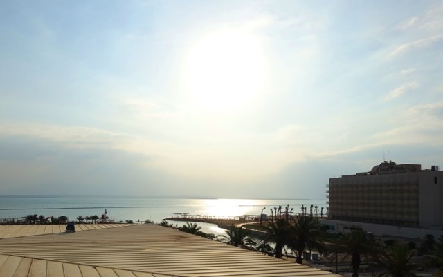 Dead Sea in the morning, Sunrise