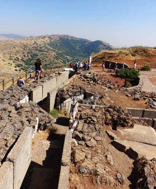 Trenches, Lookout, Gorem Golan, Syrian Conflict