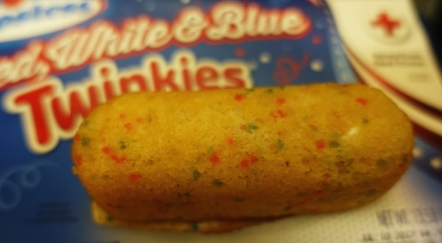 Red, White and Blue Twinkies, Hostess snack cakes, Fourth of July
