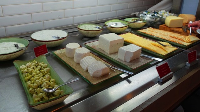 cheese buffet, leonardo, Ashkelon, Israel