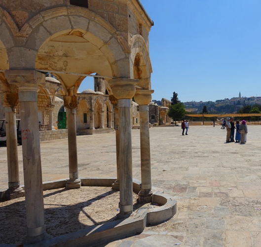 Dome of Tablets, Alignment with Eastern Gate, Foundation Stone, Temple Mount, Jerusalem