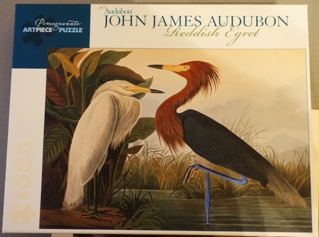 Puzzle, Jigsaw puzzle Audubon, Egret