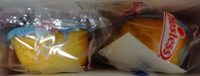 Star Spangled CupCakes, Hostess Snack Cakes, Squiggle, Holiday, 4th of July