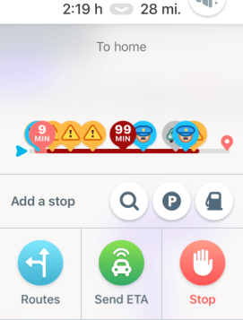 Waze app, bad traffic, marathon commute, altamont