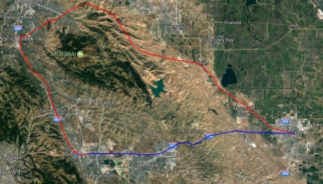 Long Way Home, Scenic Route, Bad Commute, Long Cut