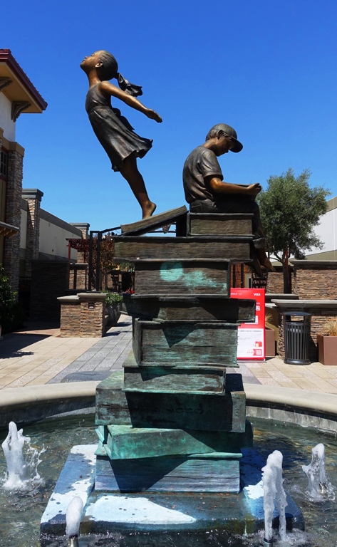 Taking Flight, Set Vandable, Reading Sculpture, Livermore Outlets