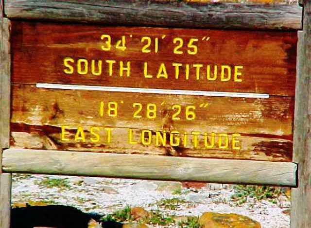 Cape Hope, Furthest South, Africa, Geographic Extremes
