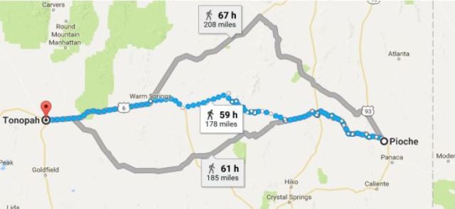 Pioche, Nevada, Tonopah, Virtual Hike