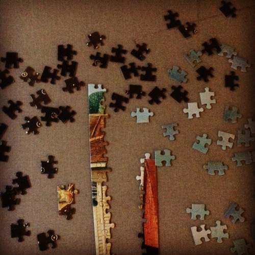 Puzzle, Puzzle pieces, guess the puzzle, culture, painting