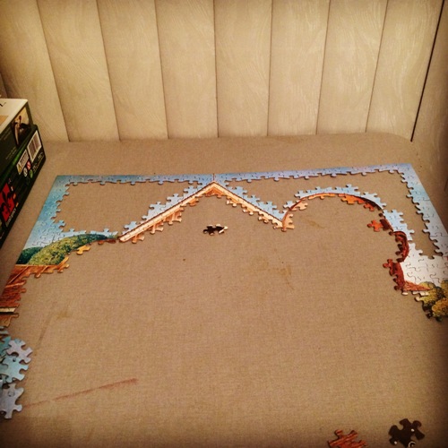 Puzzle, Puzzle pieces, guess the puzzle, culture, painting