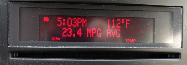 112 degrees, September 1, 5 PM, Livermore