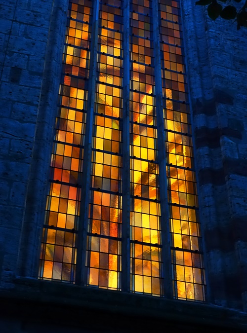Stadtkirche St. Michael, jena, Germany, stained glass, windows