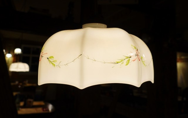 Lamp shade, restaurant, ambience