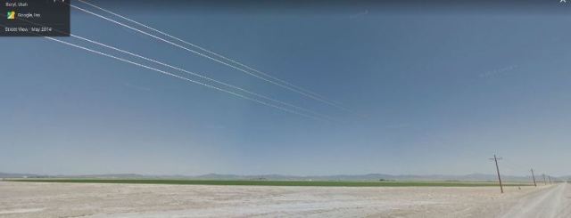 Flat Lands, Telephone Poles, Utah Plains