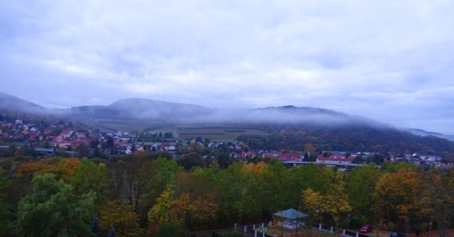 Morning Fog, Jena, Saale Valley, Germany