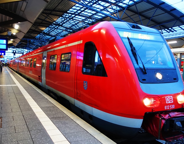 Jena, Erfurt, Germany, Trains, Regional Express, Deutch Bahn