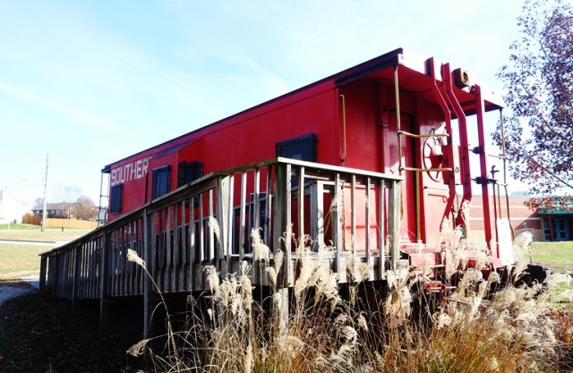 Caboose, Disc golf course, Kansas City, Black Friday