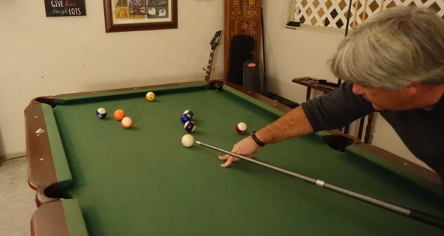 Playing pool, Holiday fun, Christmas