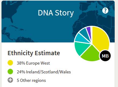 Ethnicity, DNA Story, Ancestry DNA