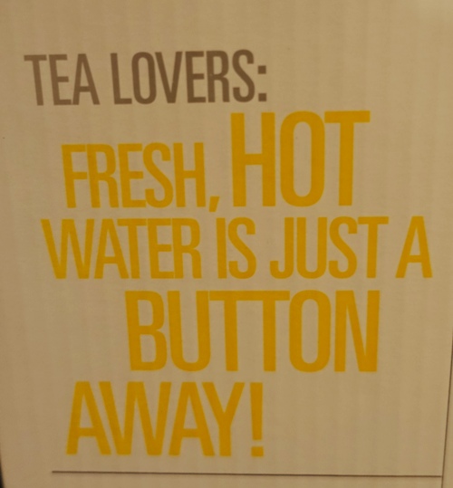 Fresh, hot water, temperature, tea pot