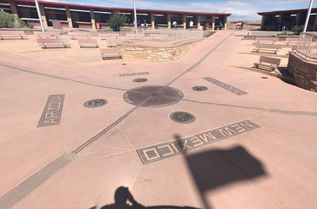 Four Corners Monument, Arizona, Utah, New Mexico, Arizona, State Borders