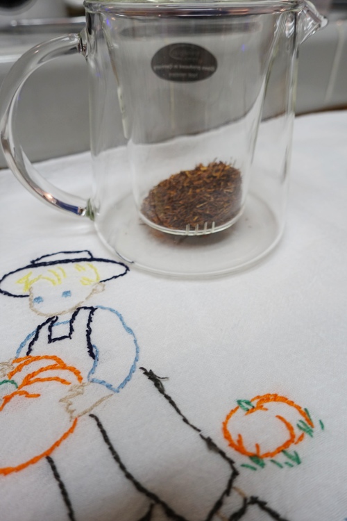 rooibos tea, infuser