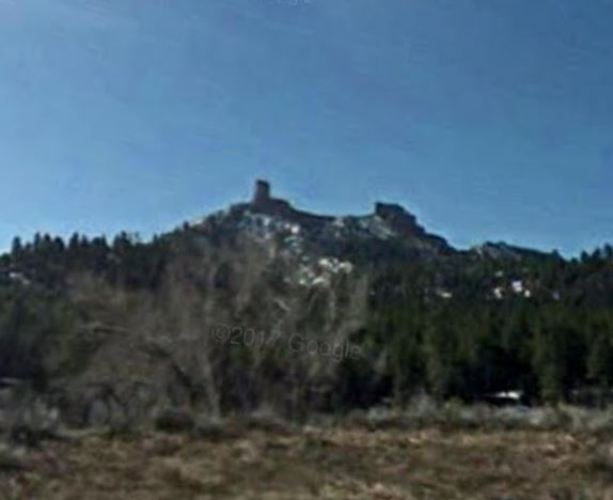 Chimney Rock, Companion Rock, Colorado, Hiking, Google Street View