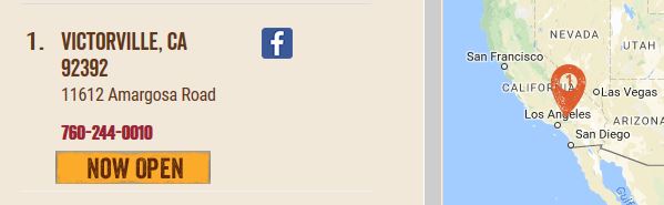 California Cracker Barrel, First California Cracker Barrel, Now Open