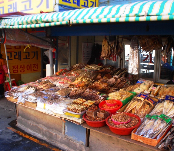 Dried Fish, Fish Market, Jagalchi Fish Market, Busan, South Korea