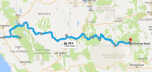 Car Route, Virtual Hike, Google Maps