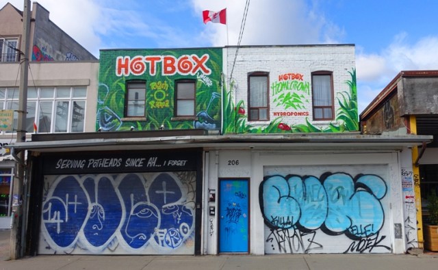 Hot Box Cafe, Marijuana, Kensington Market, Toronto