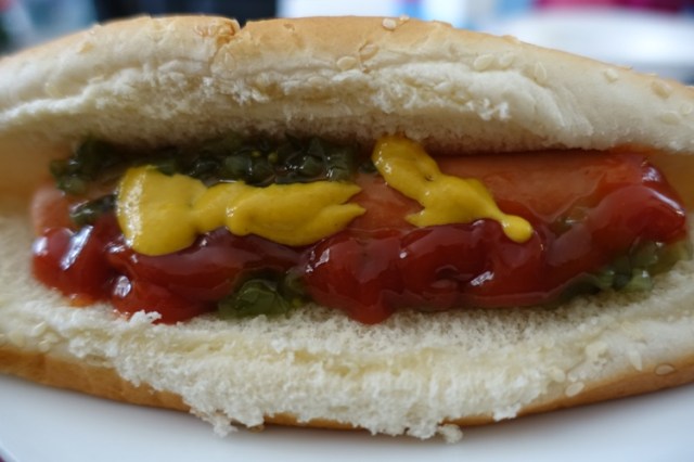 Hot Dog, Lunch, Toronto, Travel Food