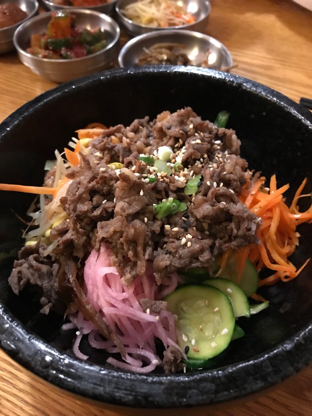 Korean Food, Toronto, Bimnbap, bulgogi