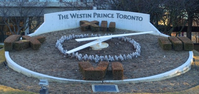 Flower Clock, Prince Hotel, Toronto, Westin Hotel