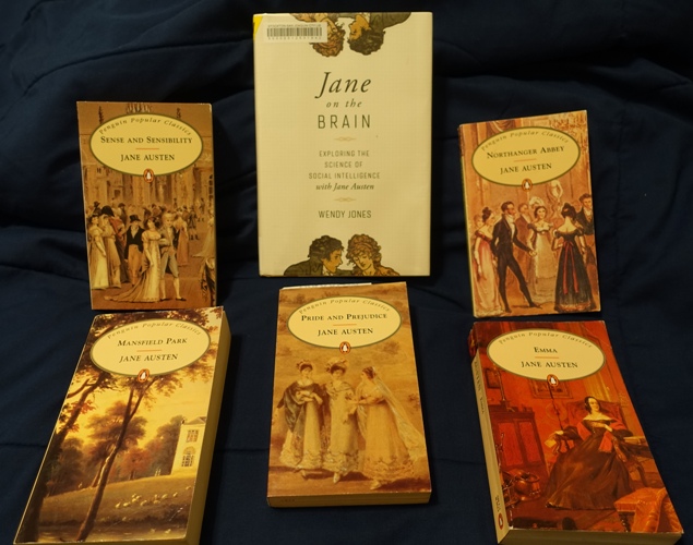 Jane Austen Books, Penguin Popular Classics, Jane on the Brain, Wendy Jones