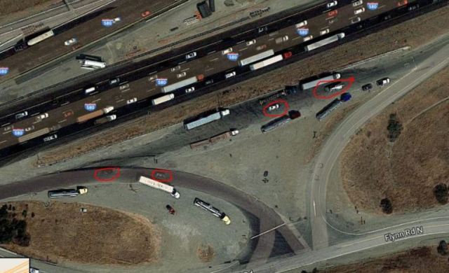 Ramp surfing, Altamont, traffic, Commute, Cutting in Line