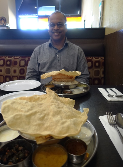 Indian Food, Sri Ananda Bhavan, Pleasanton, California