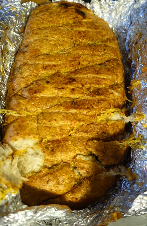 Garlic Bread, Cheesy bread, Braai