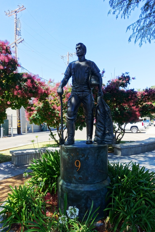 Tracy Firefighter Sculpture, Tracy, California