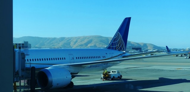 United 787, SFO, Flight to South AFrica